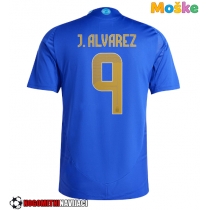 Moške Nogometnih dresov Argentina Julian Alvarez #9 Gostujoči Copa America 2024 Kratki rokavi